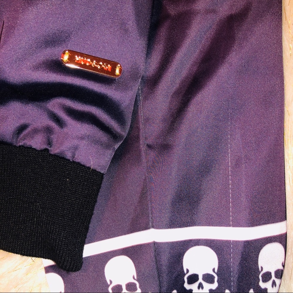 Hudson brand Skull & crossbones light silky jacket - Picture 6 of 6